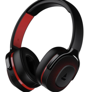 Boat Rockerz 425 Bluetooth Wireless Over Ear Headphones with Mic Signature Sound, Beast Mode for Gaming, Enx Tech, ASAP Charge, 25H Playtime, Bluetooth V5.2 (Active Black)